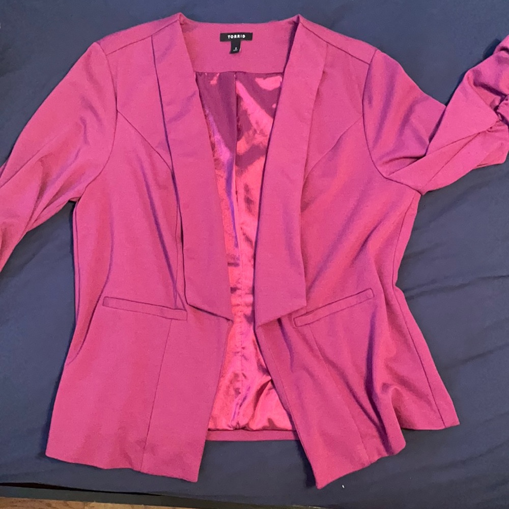 -Stretch-Crepe Blazer